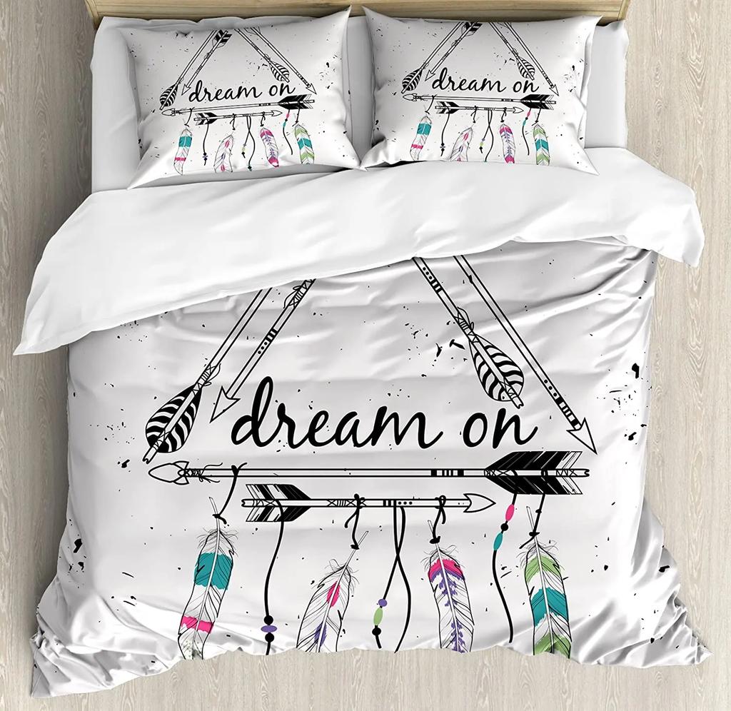 Boho Moth Duvet Cover Queen Size Boys Gothic Skull Bedding Set For Girls Women Bedroom Decor Bohemian Moon Star Comforter