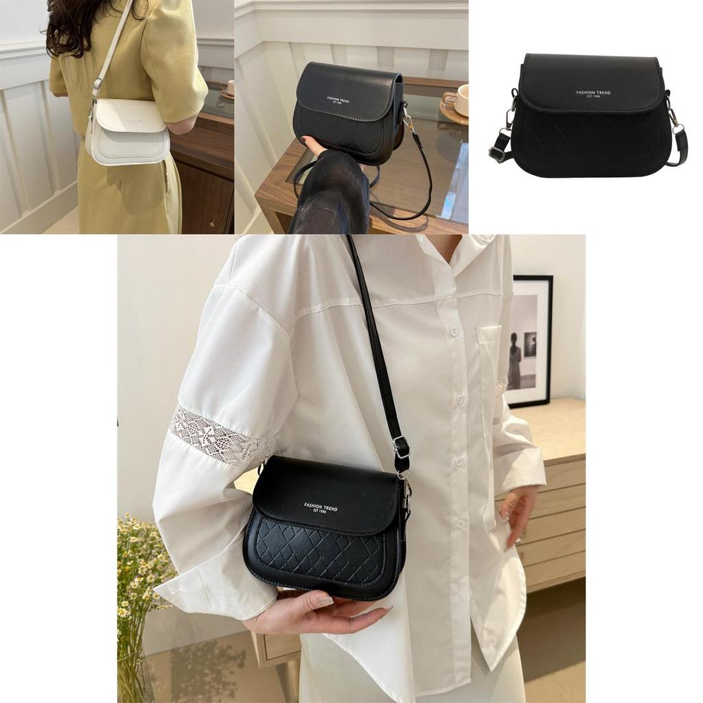 Trendy Street Style Pu Leather Crossbody Bag Small Square Shoulder Bag For Women