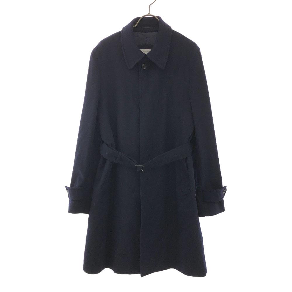 

TOMORROWLAND Pilgrim Шерсть Кашемир Смесь Длинное пальто 48 Темно-синий Мужское Б/у