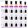 Handmade Short Duckbill Press-On Nails With 3D Cherry Blossom Leopard Zebra Patterns Women