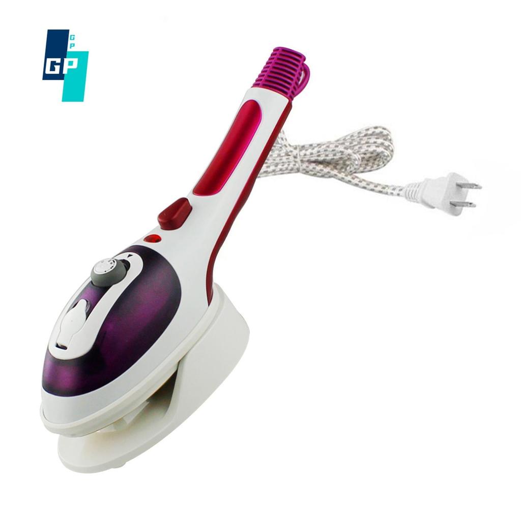 Handheld Steamer for Clothes, Hanging/Flat Garment Steamer and Portable Steam Iron with 2 Removable