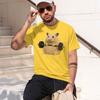 Cute Hamster Lifting Dumbbell Unisexs Tshirt Funny Animal Design For Casual Wear And Gym Outfits Perfect Gift For Fitness Enthusi