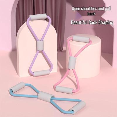 Figur 8 Widerstandsband für Schulter und Rücken Yoga Dehnung Fitness