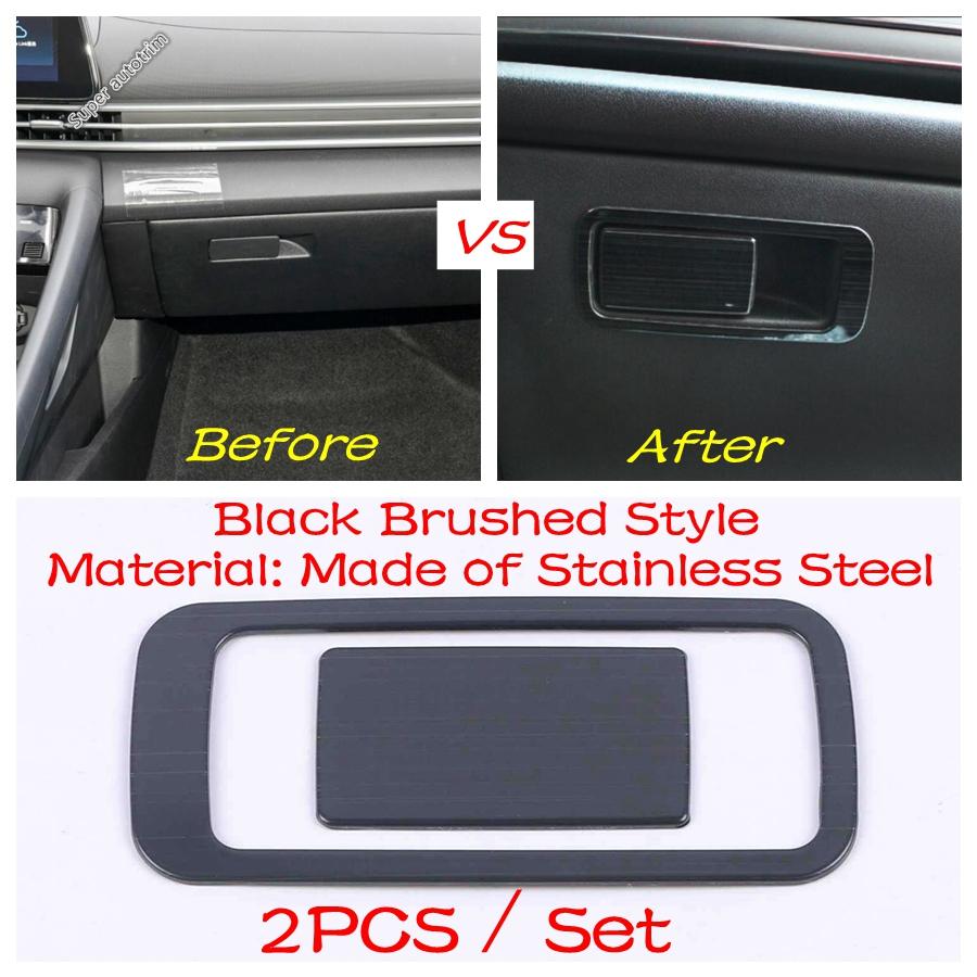 Accessories For Hyundai Elantra Avante CN7   Seat Adjustable Knob Button / Head Light Fog Lamp Switch Panel Cover Trim