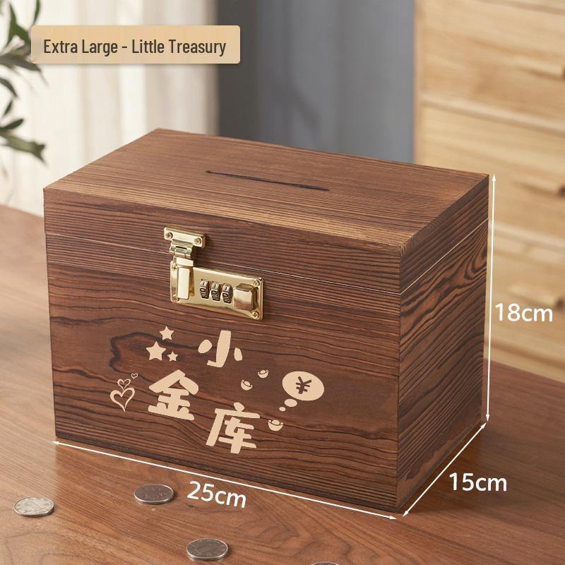 2025 Kids' Secure Piggy Bank - Save Only Money Box for Boys & Girls