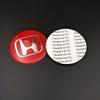 For Honda Civic City Accord Odyssey CRV Hrv Jazz CBR VTX 60MM Car Wheel Center Hub Cap Badge Logo Emblem Decals Tire Stickers RF6