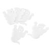 30pcs Ghost Patch Non Woven Fabric Ghost Wall Decorative Ghost Patches Set for Festival Party Home Door Wall Decor Accessories DIY