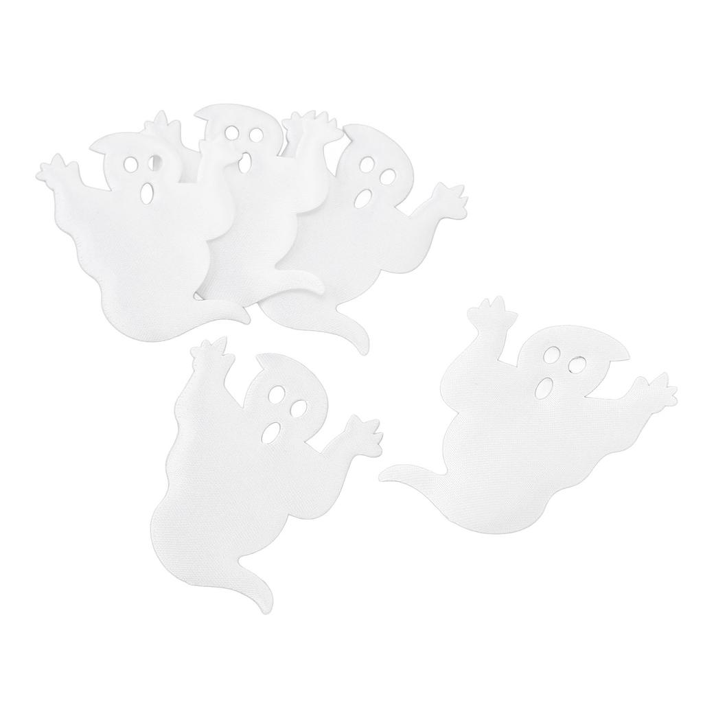 30pcs Ghost Patch Non Woven Fabric Ghost Wall Decorative Ghost Patches Set for Festival Party Home Door Wall Decor Accessories DIY