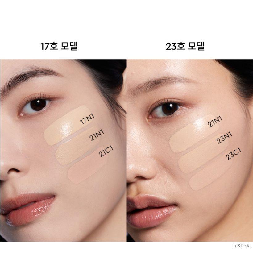 HERA Black Cushion Foundation Duo SPF34/PA++ 15g + 15g Refill (+Free gift)