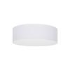 White Ceiling Lamp 40cm TONDO Fabric Shade Plexiglass 2xE27