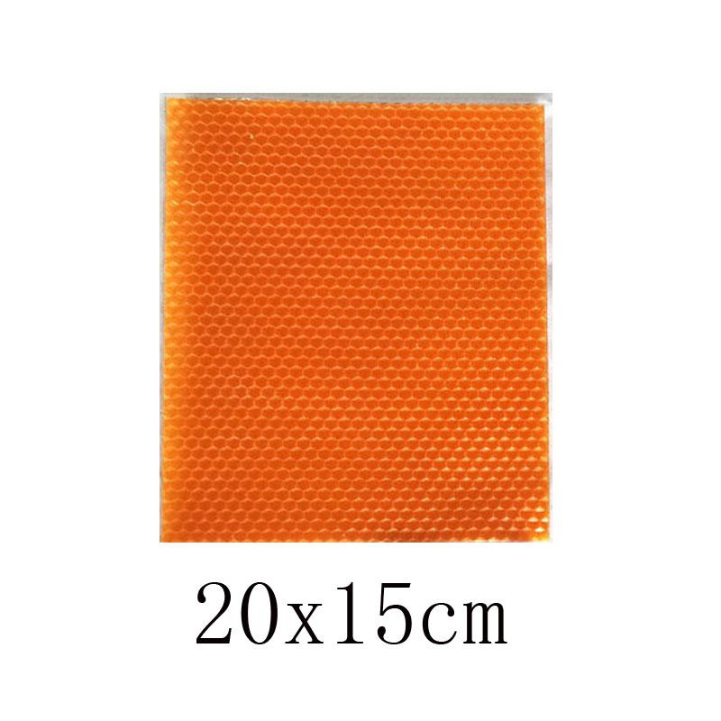 12pcs Color Beeswax Nest Base Sheet 20*15*0. 3cm Natural Bee Material Wax Wedding Birthday Party Diy Craft Wax Roll Sheet