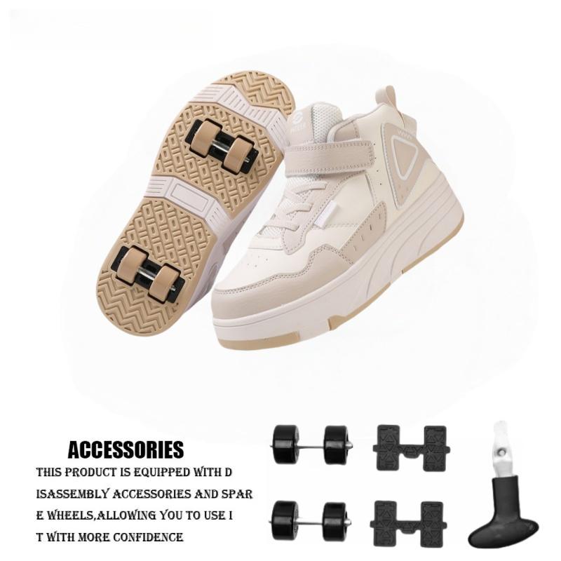 Children's Four-Wheel Inline Skates Double Row Roller Skating Shoes Unisex Kids' Roller Blades Adult Roller Sports Entertainment