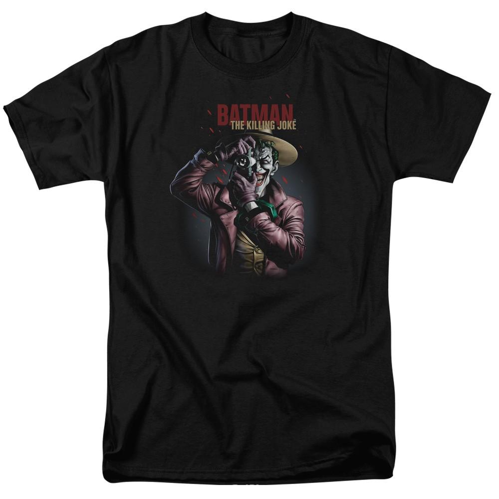 DC Comics - Joker - Killing Joke Camera - Adult T-Shirt S