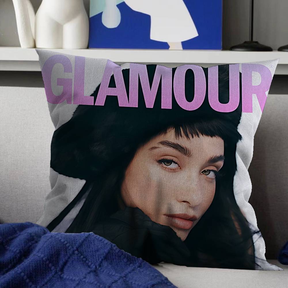

Maria Becerra La Nena De Argentina Pillow Cover Design Cushion Cover Decor Holiday Decorati 30x30 cm