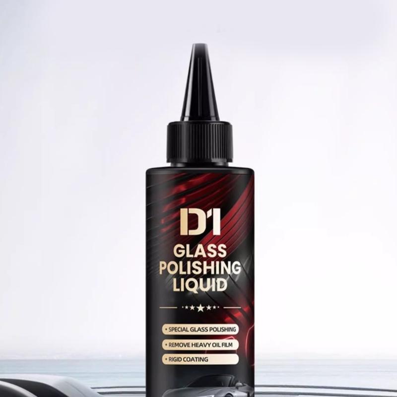 2 Bottles Advanced Glass Clarifier Cerium Based Formula Upgrades for Easy Oil Film Removal & Surfaces Restoration