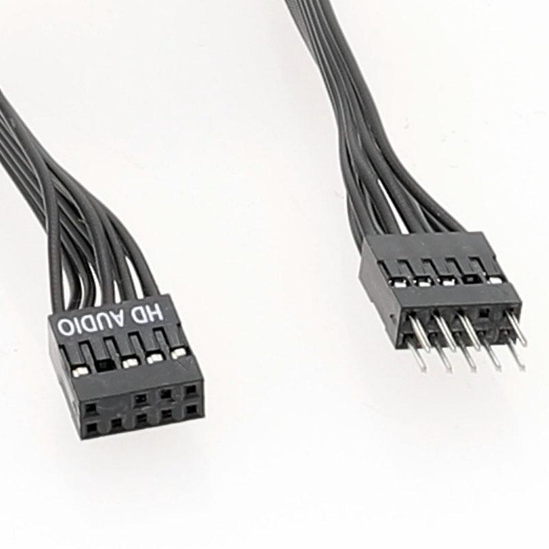 1Pcs 9-Pin Male To Female DIY Accessories 20cm/30cm Computer Motherboard Front Usb 9pin 2.0 Extension Cable