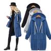 Fall Winter Women's Sweatshirt Long Sleeve Hoodie Coat