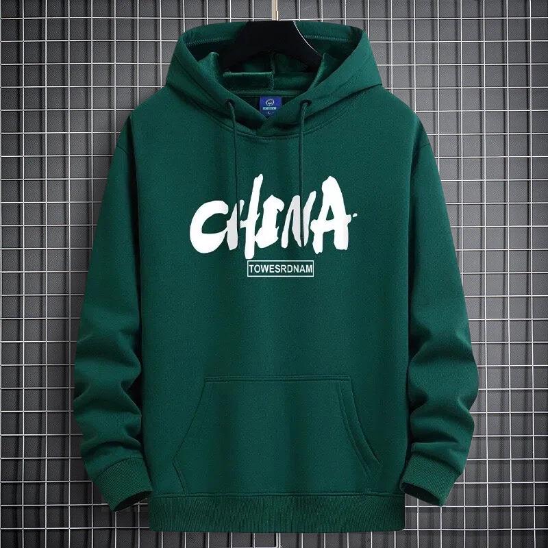 Men's Thickened Velvet Hoodie - Heavyweight Autumn/Winter Style, Warm Youth Trend, Couple Jacket