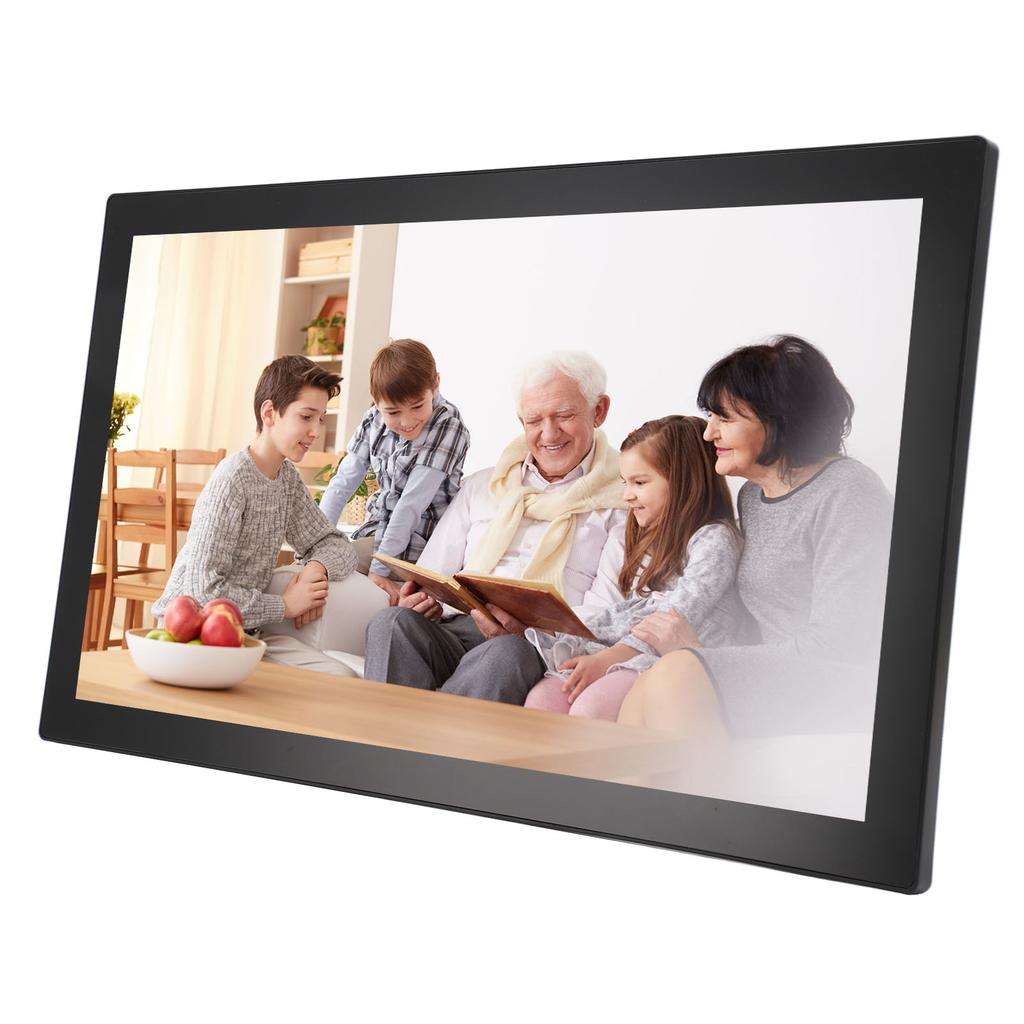 Moldura Digital Grande de 21,5 Polegadas 1920x1080 16:Tela de Toque IPS de 9 Polegadas Rotação Automática WiFi Digital