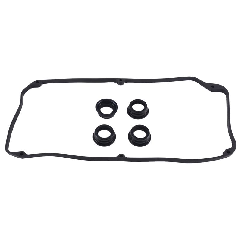 

QM-For Mitsubishi Pajero Sport Mini H76W Engine Valve Cover Gasket Suitable 4G94 Sealing Ring Spark Plug Seal MD198128 MD303148 чёрный