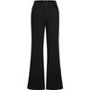 Women's Pleated Wide-Leg Commuter Trousers