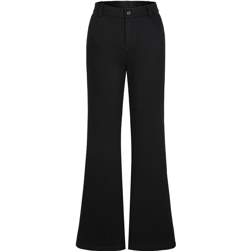 Women's Pleated Wide-Leg Commuter Trousers