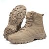 New Hot Sale Men's Boots High Top Outdoor Desert Tactical Hiking Shoes Breathable Mountain Climbing Trekking Shoes