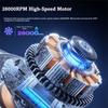 Digital Screen Bladeless Handheld Hair Dryer Curved Design High-Speed Turbine Fan  Children Use