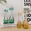 Creative Cute Transparent Giraffe Animal Sculpture Modern Home Living Room Wine Cabinet Table Decoration Accessories Craft Gifts