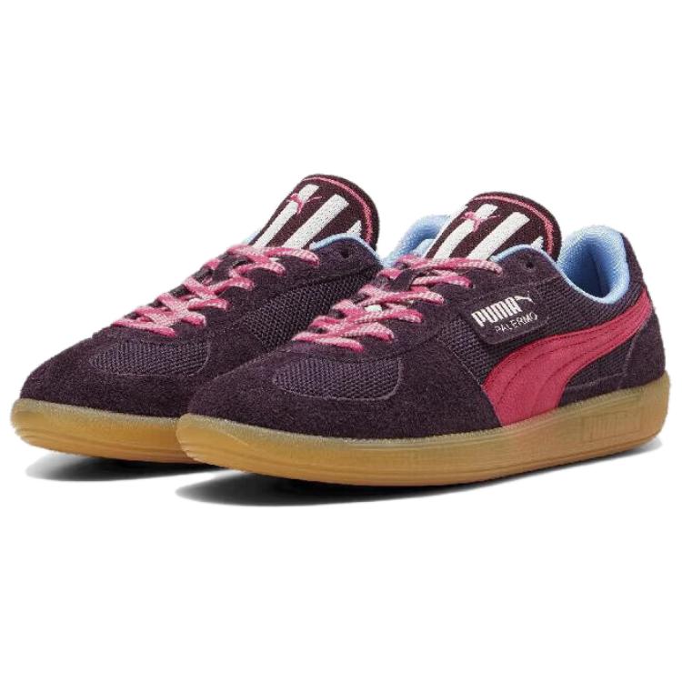 New PUMA Palermo Low Top Skateboard Shoes Unisex Purple 398182-01