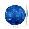 OMSoccer Ball Colorful All Ages Machine Stitched PVC Competition Ready Durable High-Bounce