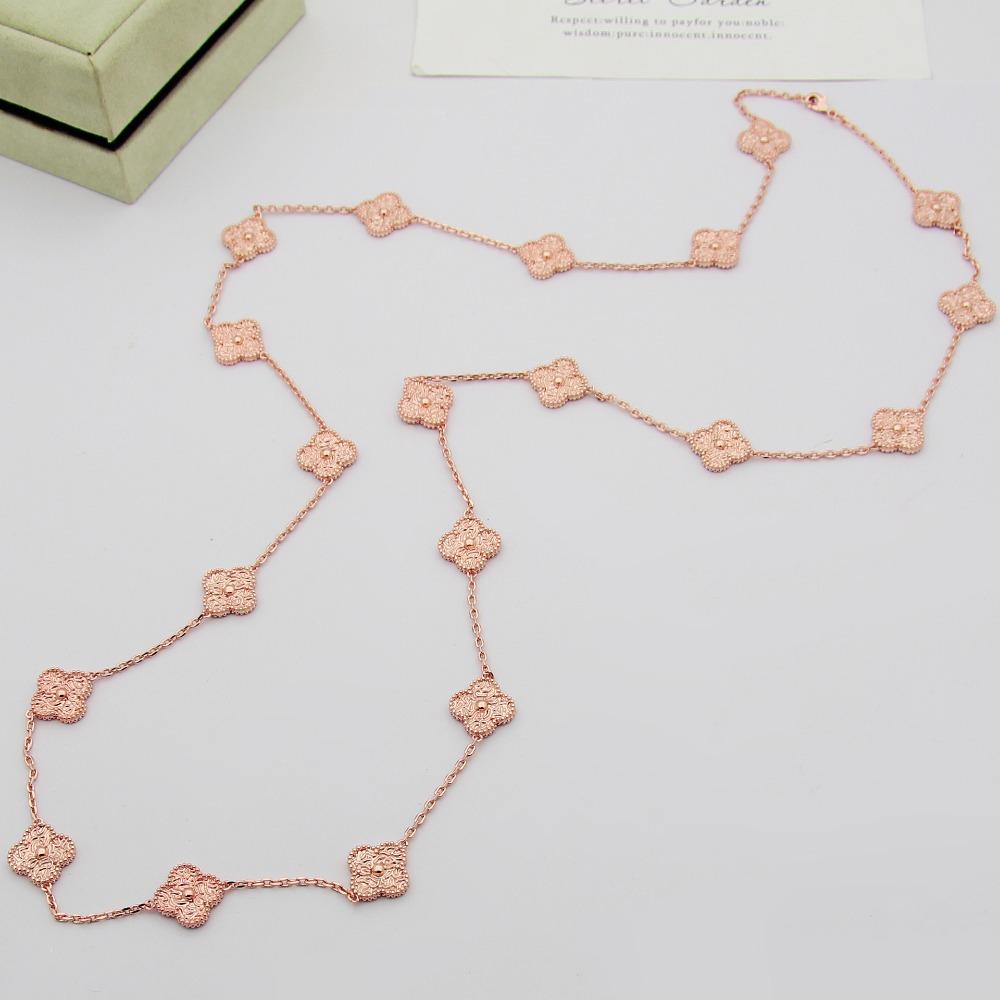 High-end Luxury Four-leaf Clover Necklace 20