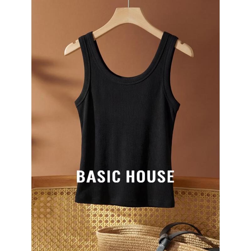 Basic House Women s U-Neck Sports Camisole S