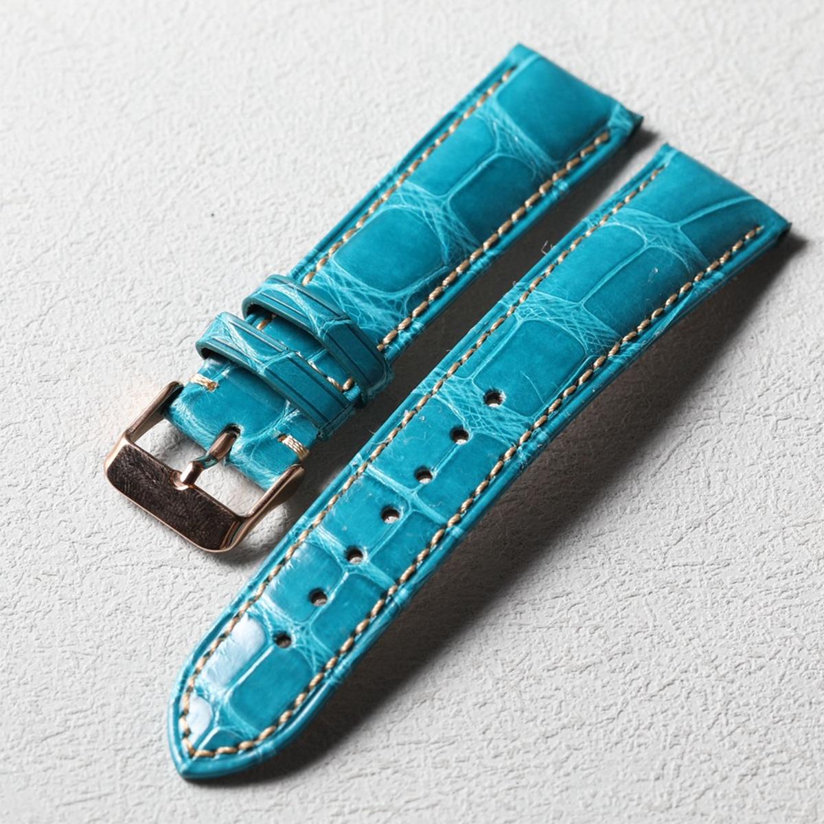 Handmade 20MM Genuine for Leather Watch