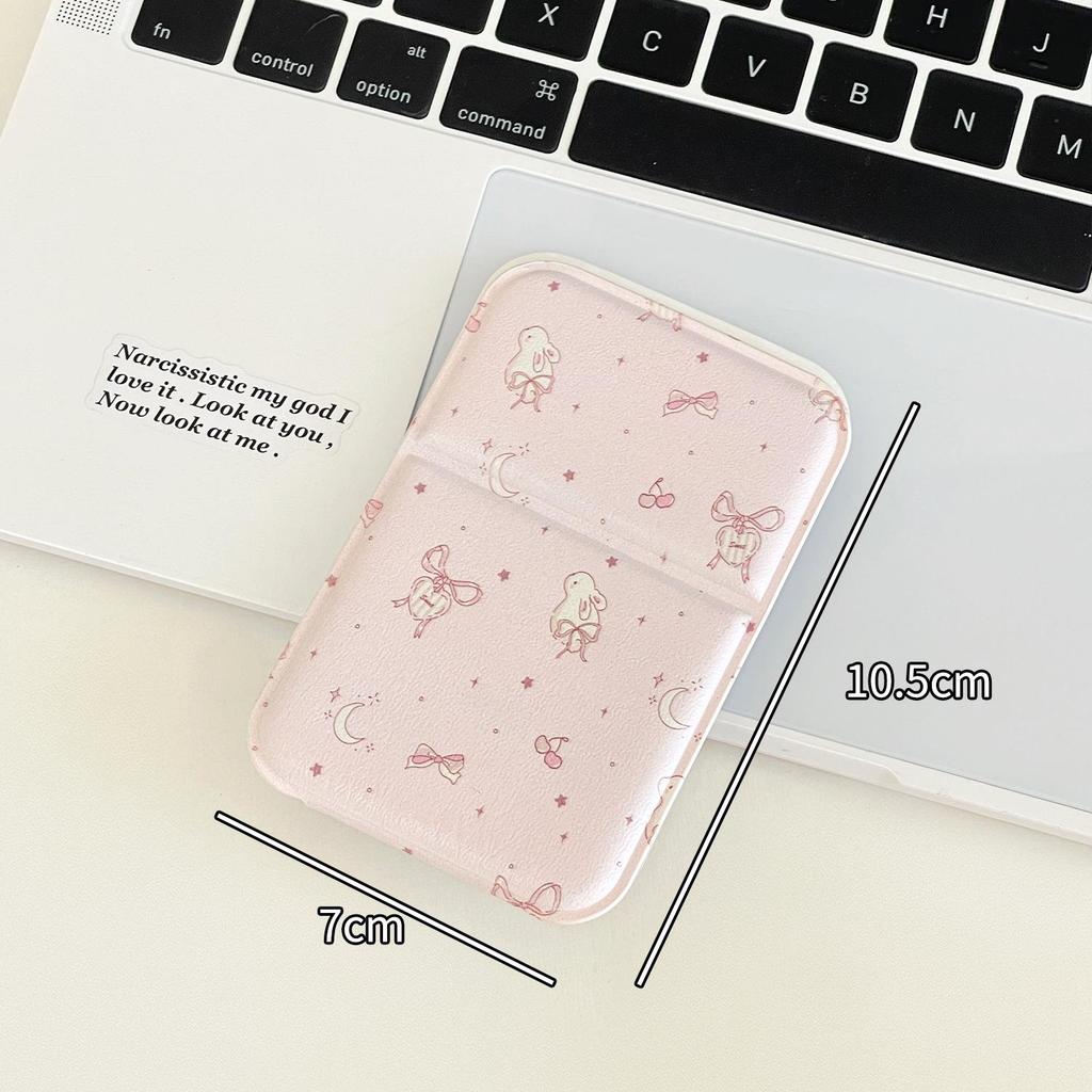 Cartoon Faltbarer Tisch-Schminkspiegel - Tragbar für Wohnheim, Büro oder Zuhause