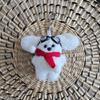 Cute Keychain Plush Keyrings Plush Dolls Rabbit Shape Plush Keychains Pendant