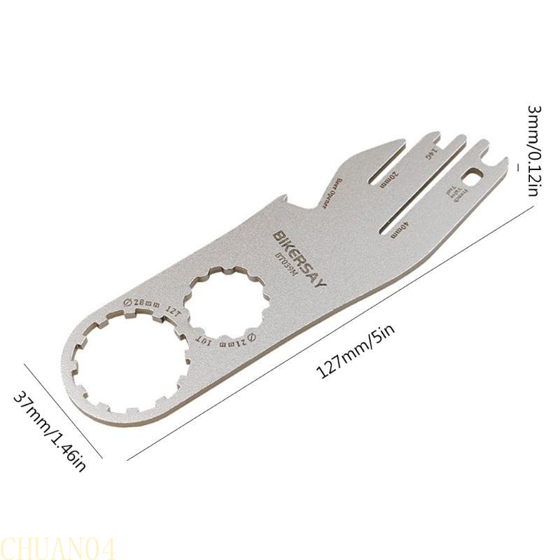 A1A2 Multi-functinal Bike Disc Rotor Alignment Tool Truing Wrench Bike Brake Disc Adjuster Flattening Correction Repair Tool