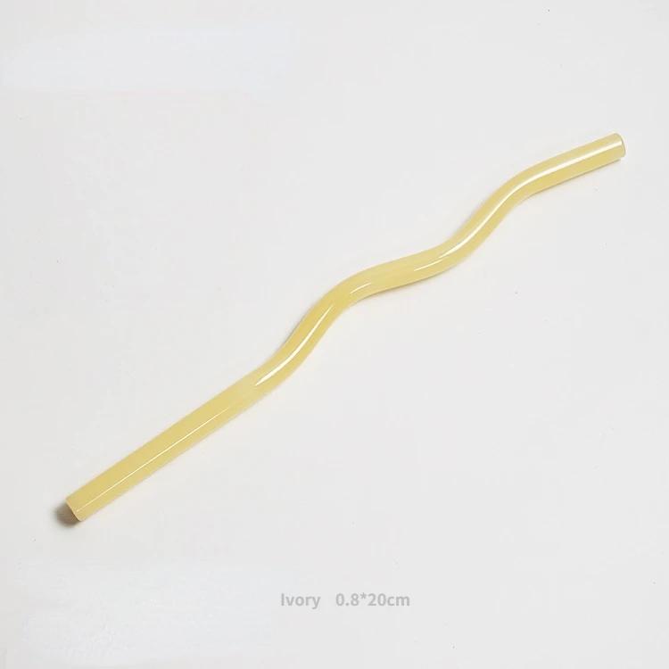 Reusable Glass Straw Long Stem Glass Straw Wholesale Straws Heat Resistant Glass Drinking Water Straws Eco Friendly Drinkware