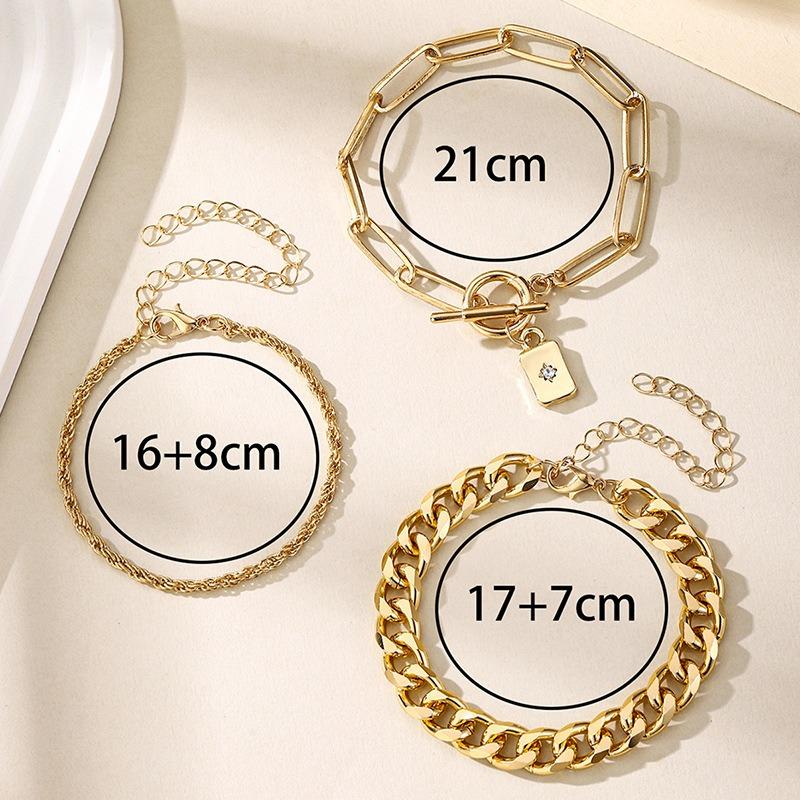 Simple personalized jewelry men's and women's hip-hop style fashion trend stainless steel titanium steel bracelet