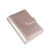 A6/A5 Macaroon Glitter Color PU Leather DIY Binder Only Cover Diary Agenda Planner Paper Cover School Stationery