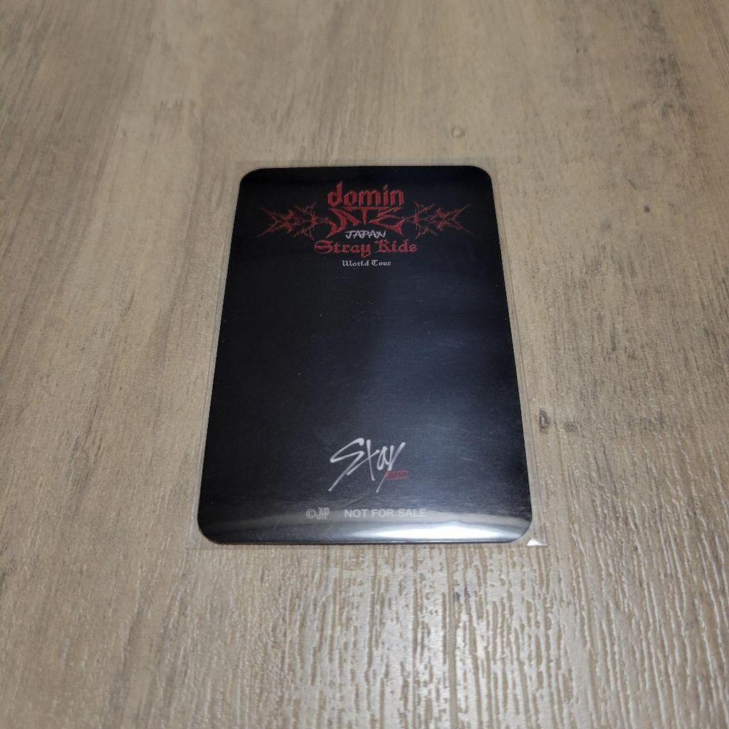 [USED] Stray Kids Unit Trading Card Ecopa Stadium GOLD Member Benefit Han Felix