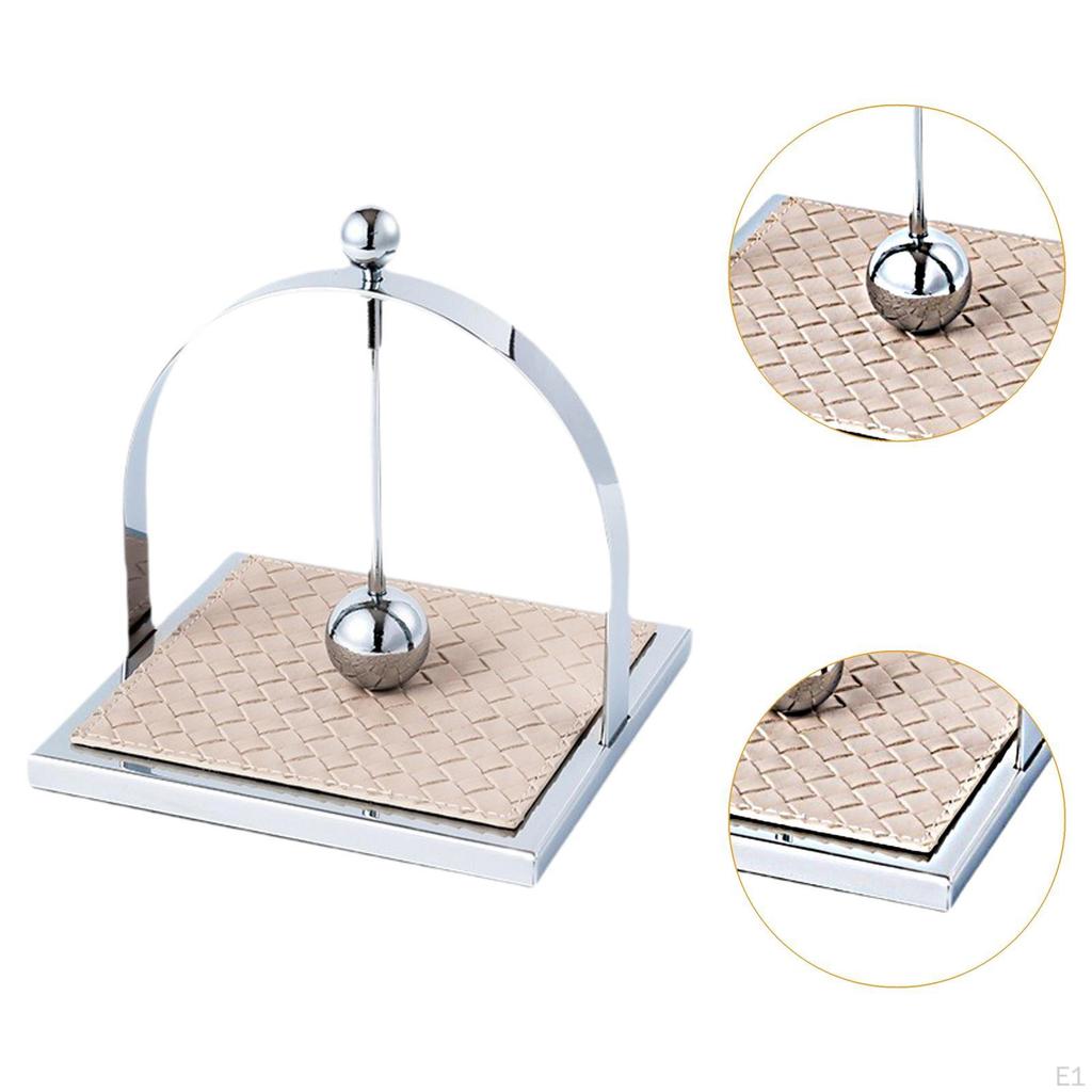 Esszimmer-Papierhandtuchhalter Tischplatten-Taschentuch-Organisation Quadratischer Serviettenständer Metall