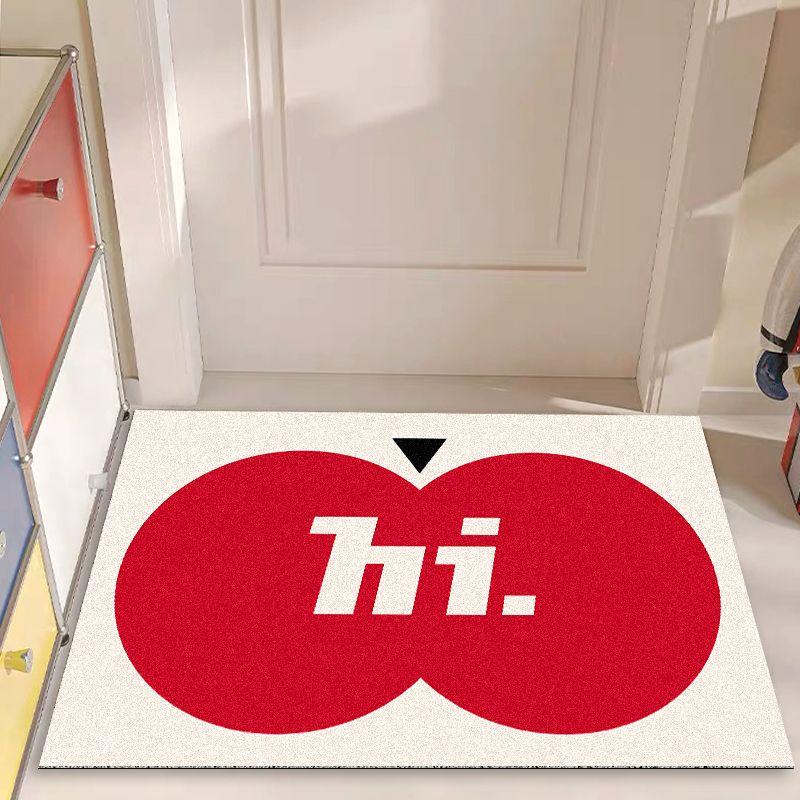 Minimally Designed Entry-Level, Dirt Resistant Silk Ring Bedroom, Living Room Floor Mat, Bathroom Non Slip Mat