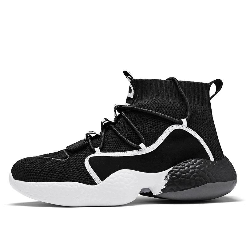 Fashion Spring New Men Running Shoes Non Slip Fashion Sneakers Breathable Mesh Soft Sole Casual Athletic Walking Shoes Large Size 39-48
