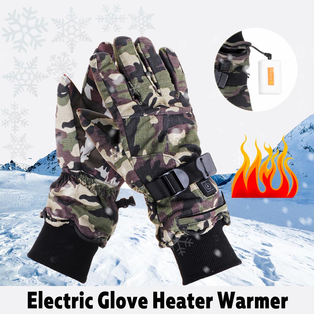 Rechargeable Electric Glove Heater Warmer 4 Hours Heating Adjustable