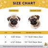 ATUBAN Hard Helmet Outdoor Protection Stylish Doggy Hat for Football Games Safety Pet Helmet with Ear Holes for Small Dog, Cats
