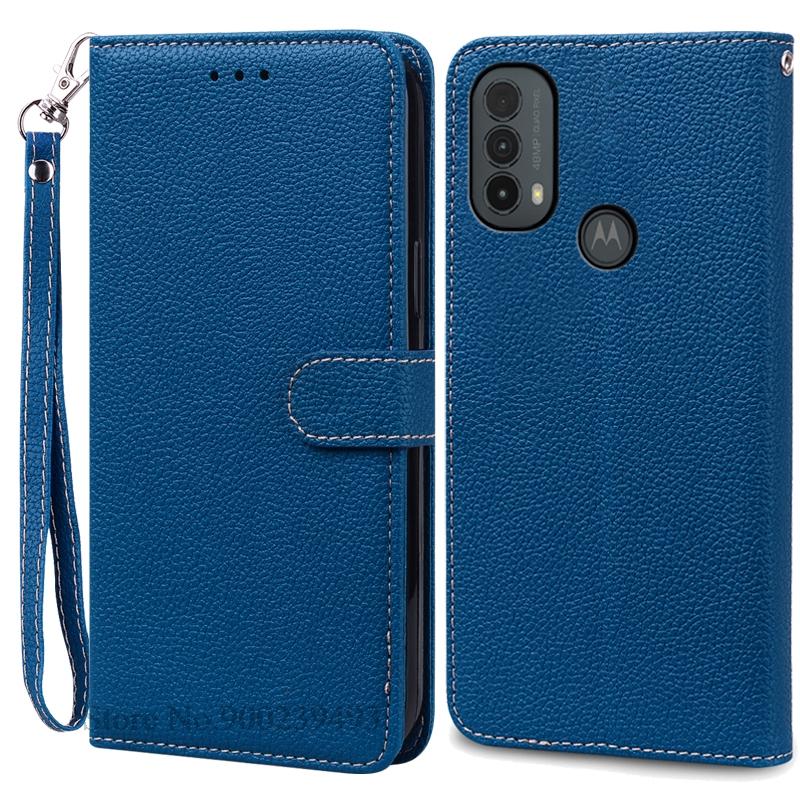 E20 E30 E40 Pouzdro Pro Motorola E20 Pouzdro Peněženka Kožený Vyklápěcí Kryt Pro Motorola Moto E40 E30 E20 Pouzdro Vyklápěcí Knižní Kryt Fundas