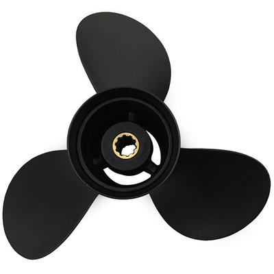 Boat Propeller 9.9x13 Fit for Mercury Outboard 20HP-25HP 3 Blades Aluminum 10 Tooth 9 7/8x13