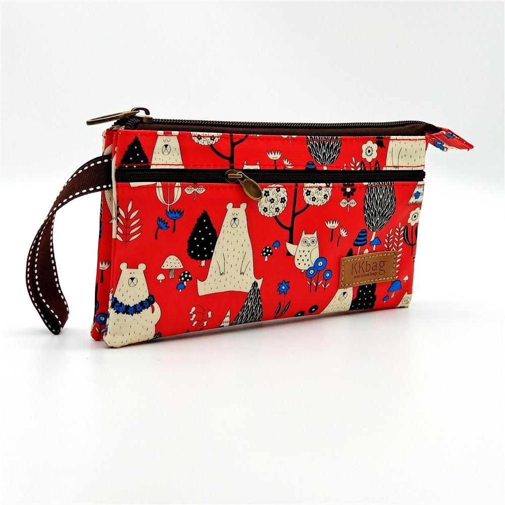 Cartoon Animals Storage Bag Large Capacity Money Pouch Korean Cosmetic Bag  Female