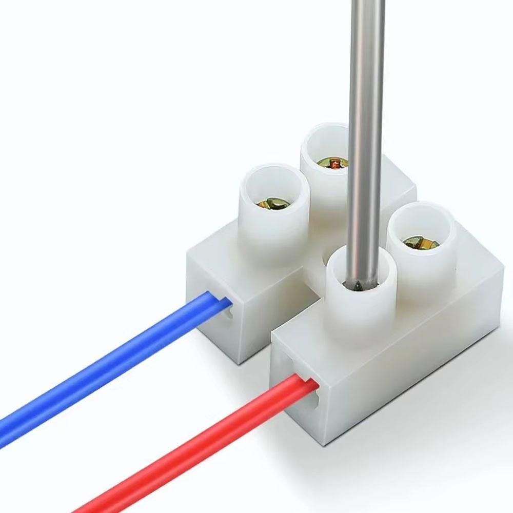 20Pcs 10A Wire Connector Plastic Screw Cable Connector  Lighting Decoration